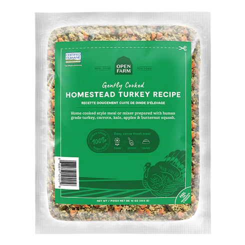 Open Farm Homestead Turkey Gently Cooked Recipe Dog Food 16oz - Poudre Pet and Feed Supply