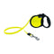 Alcott Reflective Retractable Leash Yellow 16' Large - Poudre Pet and Feed Supply