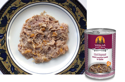 Weruvw Canned Hot Dayam Wet Dog Food 14oz - Poudre Pet and Feed Supply