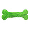 Cycle Dog Duraplush Fuzzy Small Green Bone Dog Toy - Poudre Pet and Feed Supply
