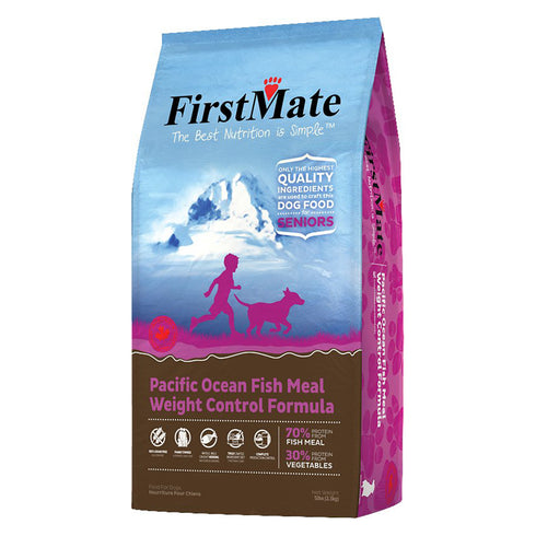First Mate Grain-Free Pacific Ocean Fish Weight Control Formula Dry Dog Food 5lb - Poudre Pet and Feed Supply