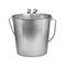 Indipets Heavy Duty Flat Sided Pails Hooks Contoured Handles Comfortable Lifting 2 Quart - Poudre Pet and Feed Supply