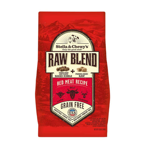 Stella and Chewys Red Meat Raw Blend Kibble Dry Dog Food 3.5lb - Poudre Pet and Feed Supply