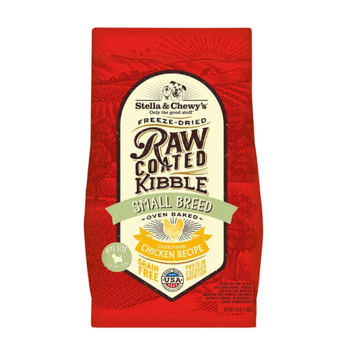 Stella and Chewys Cage-Free Chicken Raw Coated Kibble For Small Breeds Dry Dog Food 10lb - Poudre Pet and Feed Supply