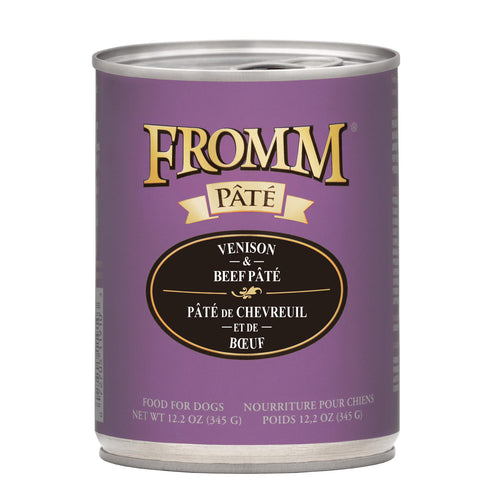 Fromm Venison & Beef Pate Dog Food 12.2oz - Poudre Pet and Feed Supply