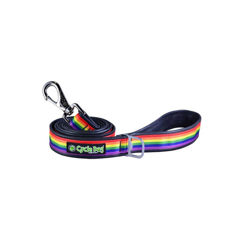 Cycle Dog Rainbow Pride Dog Leash 6' - Poudre Pet and Feed Supply