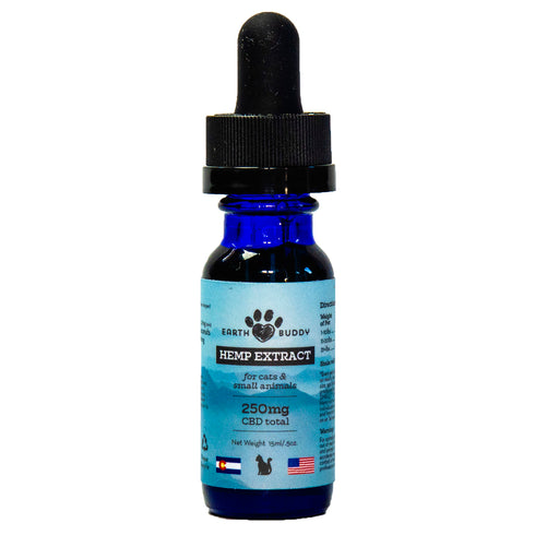 Earth Buddy Hemp Extract for Cats 250mg - Poudre Pet and Feed Supply