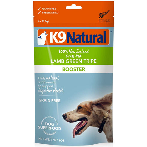 K9 Natural Lamb Green Tripe Topper Grain Free Dog Food 2.6oz - Poudre Pet and Feed Supply