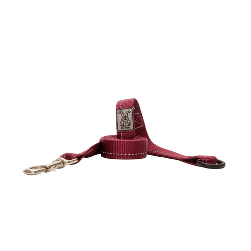 RC Pets Primary Dog Leash 1" Burgundy - Poudre Pet and Feed Supply