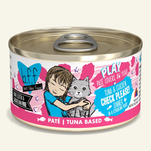 BFF PLAY Check Please! Tuna & Chicken Dinner 5.5oz - Poudre Pet and Feed Supply