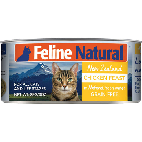 Feline Natural Chicken Feast Canned Cat Food 3oz - Poudre Pet and Feed Supply
