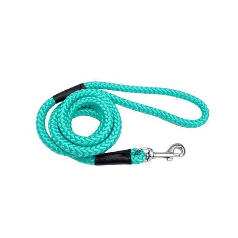 Coastal Rope Leash 1/2" x 6' Teal - Poudre Pet and Feed Supply
