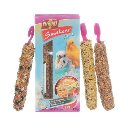 Vitapol Smakers Treat Sticks 3 in 1 Mix Flavor Pack - Poudre Pet and Feed Supply