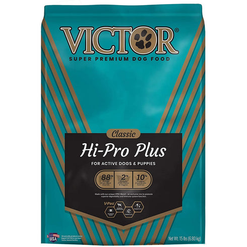 Victor Hi-Pro Plus Dry Dog Food 15lb - Poudre Pet and Feed Supply