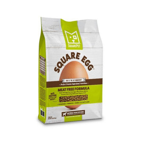 Square Pet Meat Free Formula Square Egg Dry Dog Food 19.8lb - Poudre Pet and Feed Supply