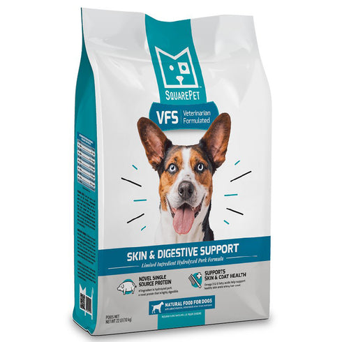 Square Pet VFS Skin & Digestive Support Formula Dry Dog Food 22lb - Poudre Pet and Feed Supply
