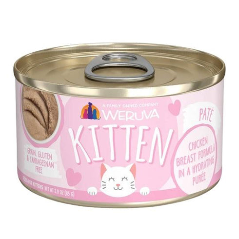 Weruva Kitten Chicken Breast Formula Hydrating Puree Cat Food 3oz - Poudre Pet and Feed Supply