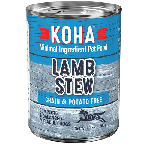KOHA Minimal Ingredient Lamb Stew for Dogs 12.7oz - Poudre Pet and Feed Supply