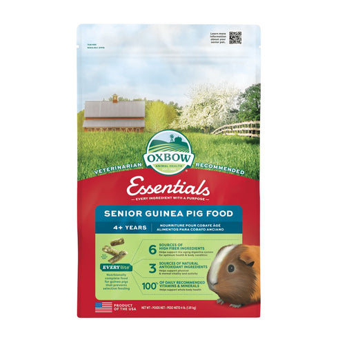 Oxbow Senior Guinea Pig Food 8lb - Poudre Pet and Feed Supply