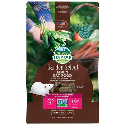 Oxbow Garden Select Adult Rat Food 2.5lb - Poudre Pet and Feed Supply