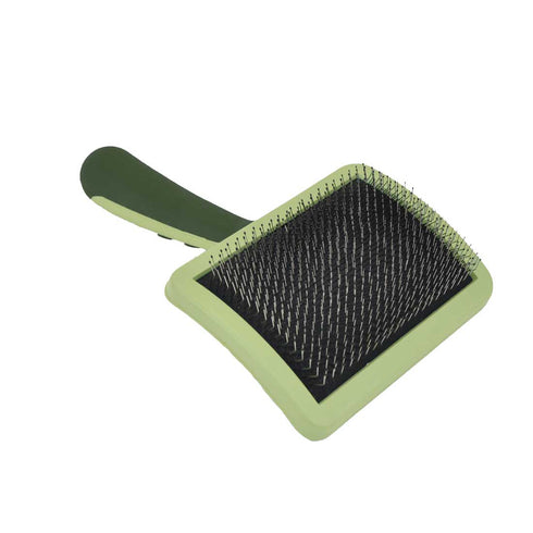 Safari Curved Firm Slicker Dog Brush Large - Poudre Pet and Feed Supply