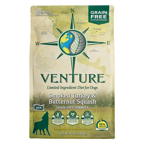 Earthborn Turkey & Squash Grain Free Dry Dog Food 4lb - Poudre Pet and Feed Supply