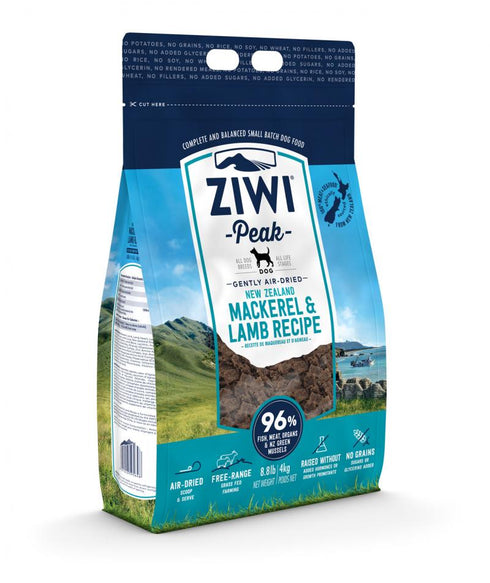 Ziwi Peak Air-Dried Mackerel & Lamb Recipe For Dogs 8.8lb - Poudre Pet and Feed Supply
