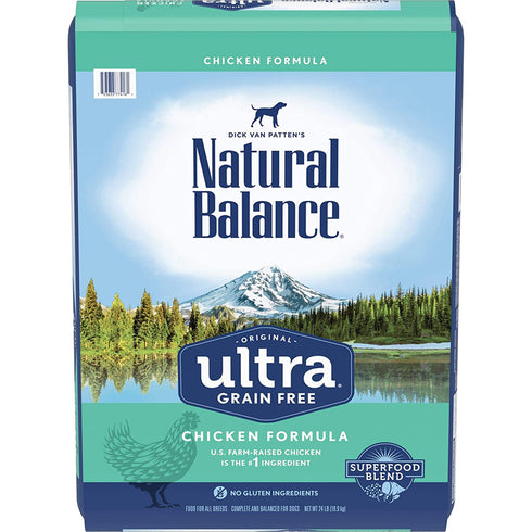 Natural Balance Original Ultra Grain-Free Chicken Formula Dry Dog Food 24lb - Poudre Pet and Feed Supply