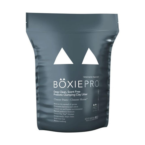 Boxiecat Scent-Free Probiotic Clumping Clay Cat Litter 16lb - Poudre Pet and Feed Supply