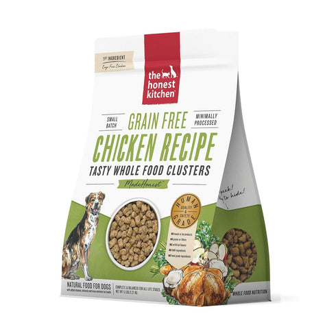 Honest Kitchen Grain-Free Chicken Whole Food Clusters Dry Dog Food 5lb - Poudre Pet and Feed Supply