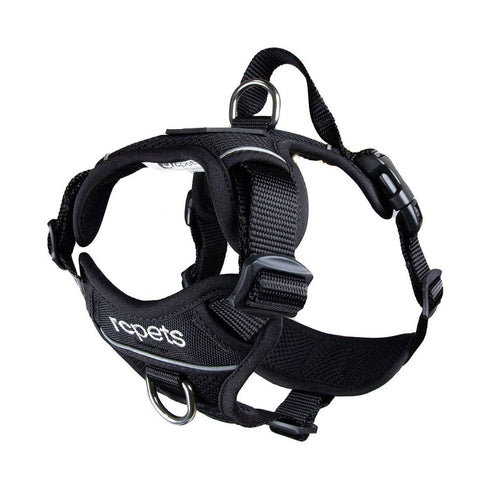 RC Pets Momentum Harness Medium Black - Poudre Pet and Feed Supply