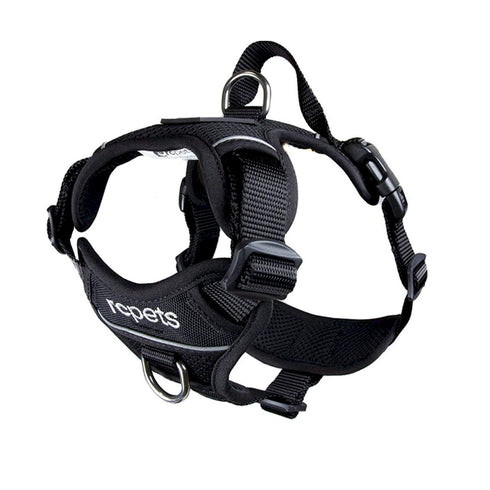 RC Pets Momentum Harness XLarge Black - Poudre Pet and Feed Supply