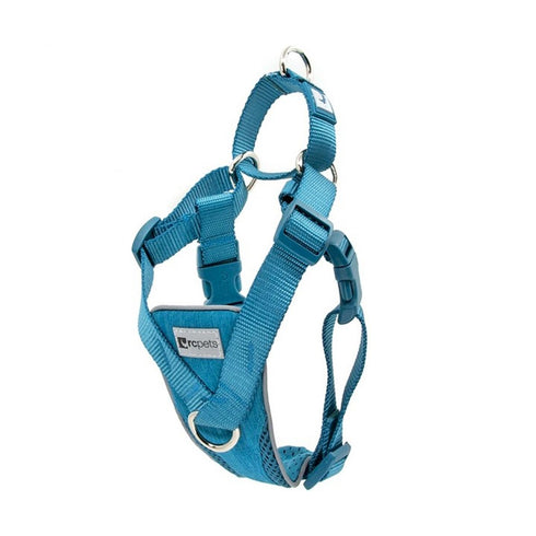 RC Pets Tempo No-Pull Harness Heather Teal Medium - Poudre Pet and Feed Supply
