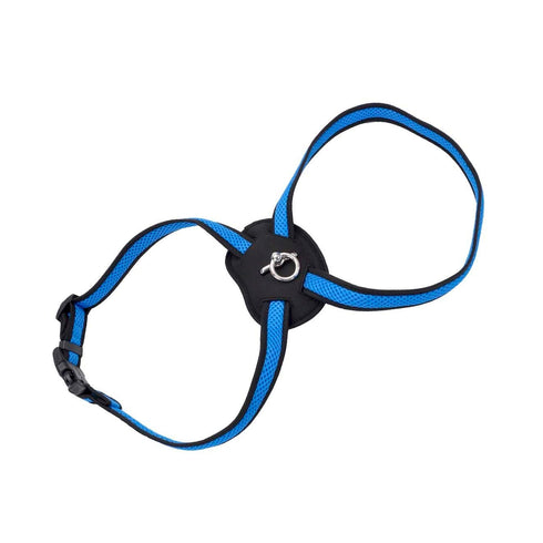 Size Right Blue Mesh Harness Large 1" x 30"-38" - Poudre Pet and Feed Supply