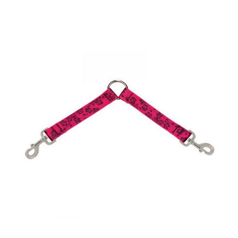 Lupine Leash Coupler Plum Blossom 1" Wide-24" Long - Poudre Pet and Feed Supply