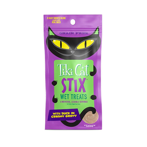 Tiki Cat Duck Stix Cat Treats 3oz - Poudre Pet and Feed Supply