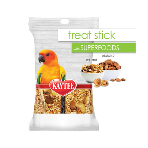 Kaytee Avian Almond & Walnut Superfood Treat Stick 5.5oz - Poudre Pet and Feed Supply