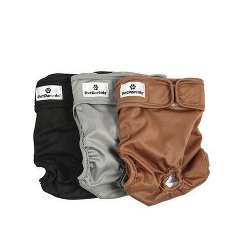 Pet Parents Premium Princess Washable Dog Diapers 3Pk Large - Poudre Pet and Feed Supply