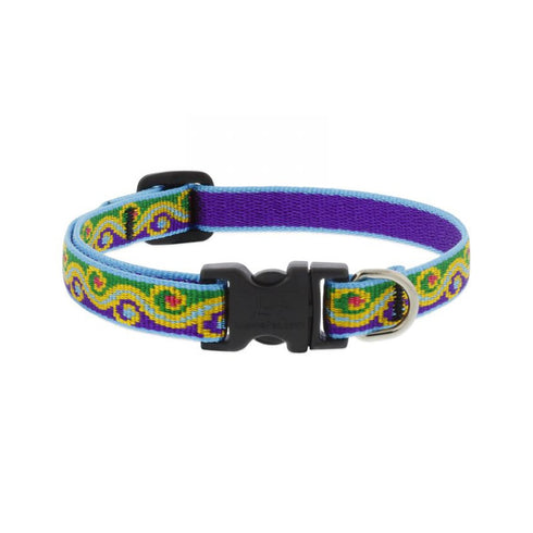 Lupine Adjustable Collar Party Time 1/2" X 6-9" - Poudre Pet and Feed Supply
