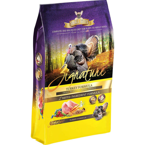 Zignature Small Bites Turkey Dry Dog Food 12.5lb - Poudre Pet and Feed Supply