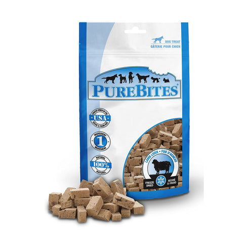 Pure Bites Lamb Freeze Dried Dog Treats 3.35oz - Poudre Pet and Feed Supply