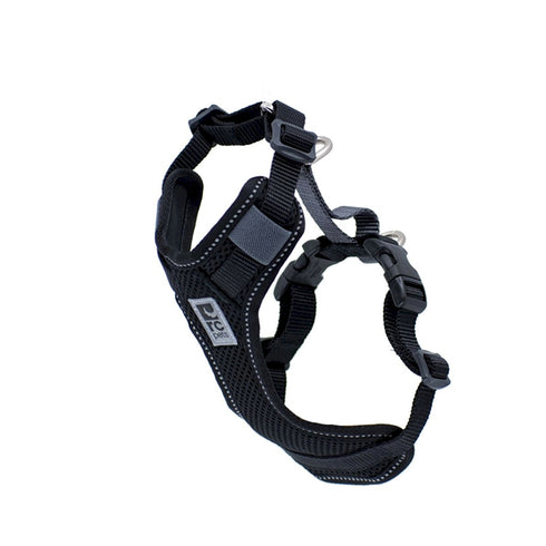 RC Pets Moto Control Harness XSmall Black Grey - Poudre Pet and Feed Supply