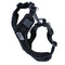 RC Pets Moto Control Harness Girth 25"-35" Black/Grey Large - Poudre Pet and Feed Supply