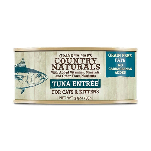 Grandma Mae's Grain Free Tuna Pate Cat Food 2.8oz - Poudre Pet and Feed Supply