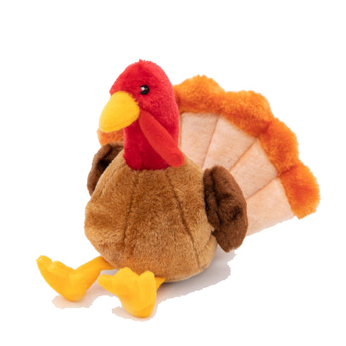 Zippy Paws Tucker the Turkey Dog Toy - Poudre Pet and Feed Supply