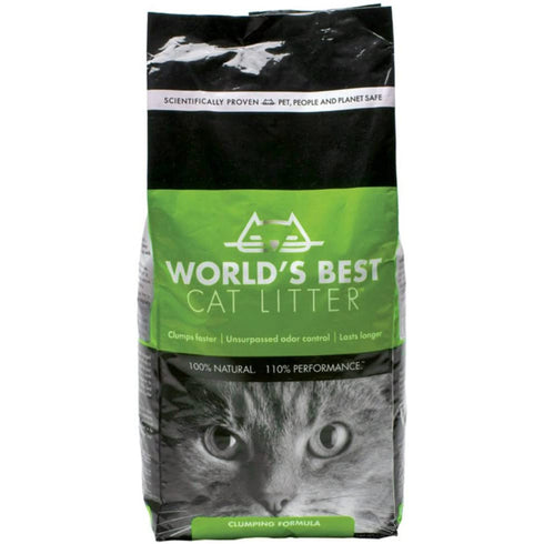 World's Best Unscented Cat Litter 8lb - Poudre Pet and Feed Supply