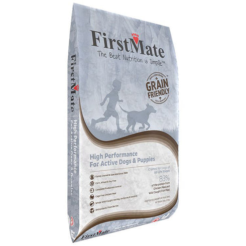 First Mate Grain Friendly High Performance for Active Dogs & Puppies Dry Food 25lb - Poudre Pet and Feed Supply