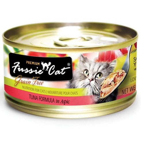 Fussie Cat Premium Tuna In Aspic Canned Cat Food 2.82oz - Poudre Pet and Feed Supply