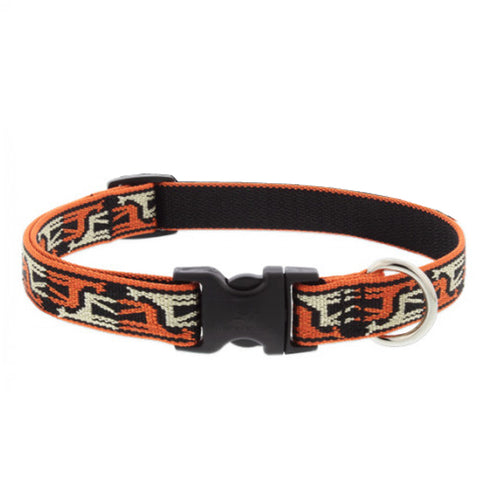 Lupine Adjustable Dog Collar 3/4" Wide X 13"-22" Neck Size Giraffes - Poudre Pet and Feed Supply