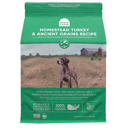 Open Farm Ancient Grains Homestead Turkey Dry Dog Food 4lb - Poudre Pet and Feed Supply